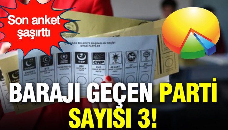 Son anket MLS'den: Barajı geçen parti sayısı 3... MHP dışarıda kaldı