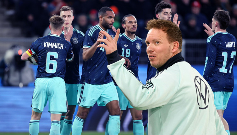 7 gollü İsviçre-Almanya maçını Wirtz domine etti: Nagelsmann'dan Sane resti