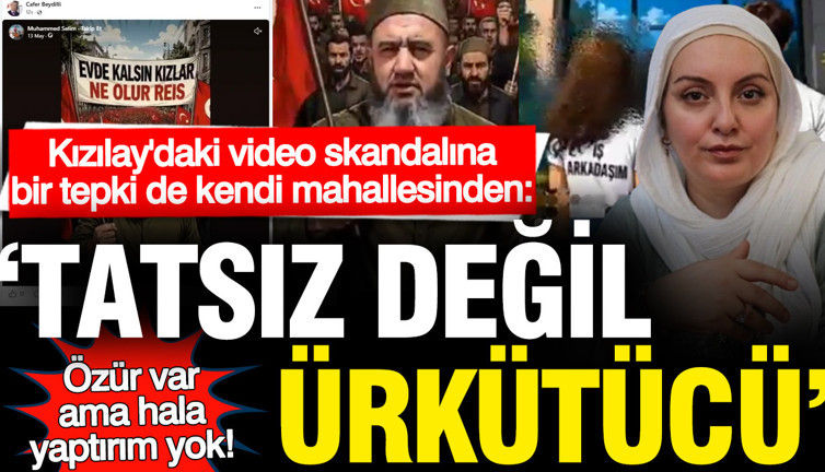 Skandal videoya bir tepki de kendi mahallesinden: Tatsız değil, ürkütücü