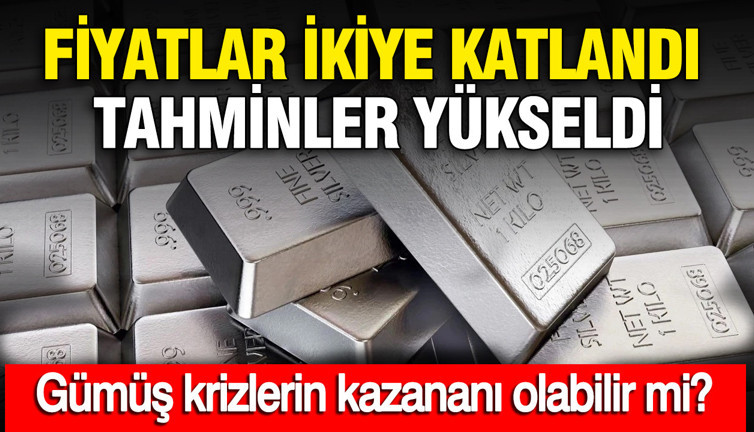 Gümüşte büyük sıçrama: Fiyatlar katlandı, yeni hedef açıklandı