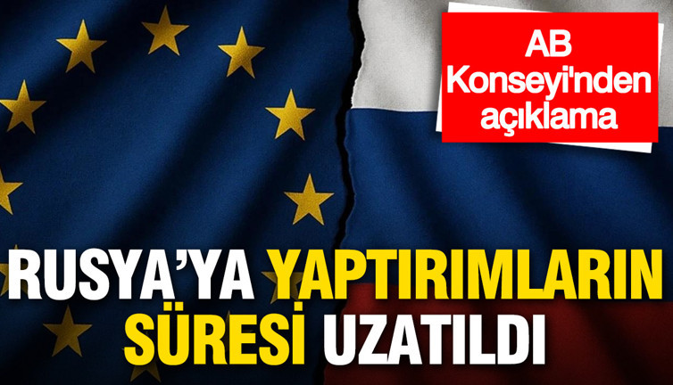 AB Konseyi Rusya yaptırımlarını uzatma kararı aldı