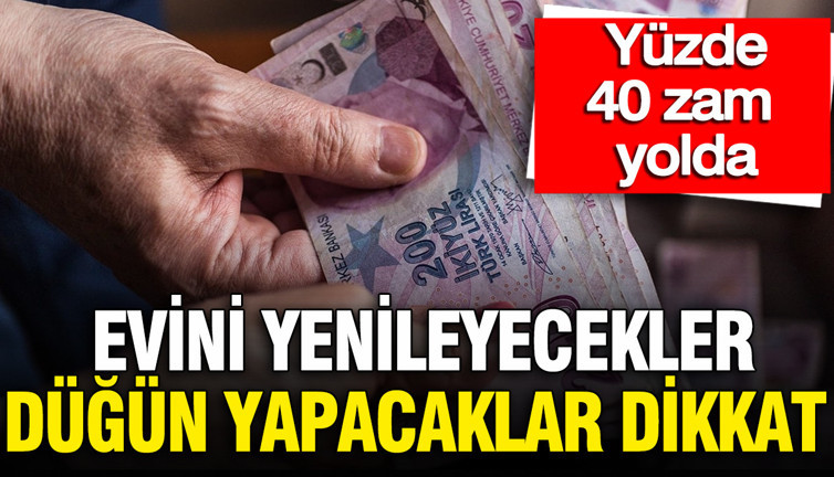 Evlenecekler ve evini yenileyecekler dikkat: Mobilyada dev oranda zam kapıda