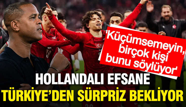 Hollandalı efsanenin Dünya Kupası tahmini: 'Türkiye büyük sürpriz yapabilir'