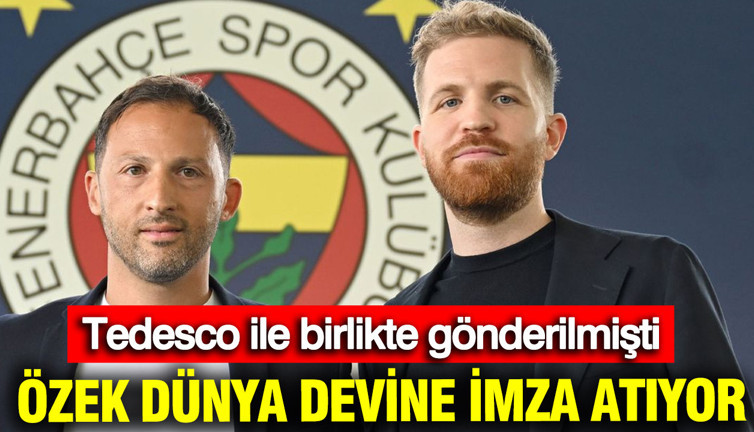 Tedesco ile birlikte gönderilen Devin Özek dünya devine imza atıyor