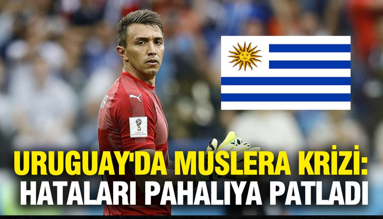 Muslera'ya büyük tepki: Uruguay'da oklar tecrübeli kaleciye döndü
