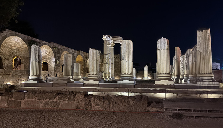 Antalya’da gece müzeciliği: Side Antik Kenti’nde tarihe yolculuk