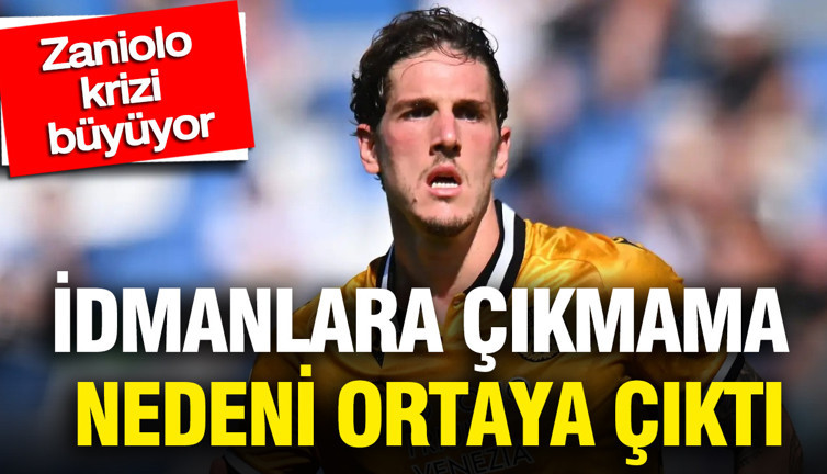 Zaniolo krizi büyüyor: İdmanlara çıkmama nedeni ortaya çıktı