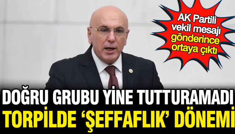 AK Partili İsmail Ok Bakana göndereceği "torpil" mesajını vekillere gönderdi