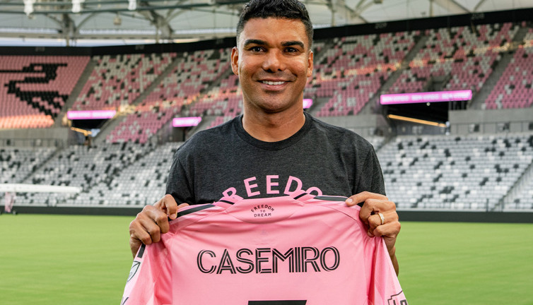 Casemiro Avrupa kariyerini noktalayıp Messi'nin ekibine katıldı