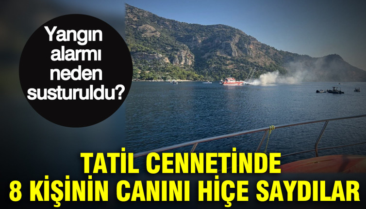 Tatil cennetinde 8 kişinin canını hiçe saydılar: Yangın alarmı "tatbikat" diye susturuldu