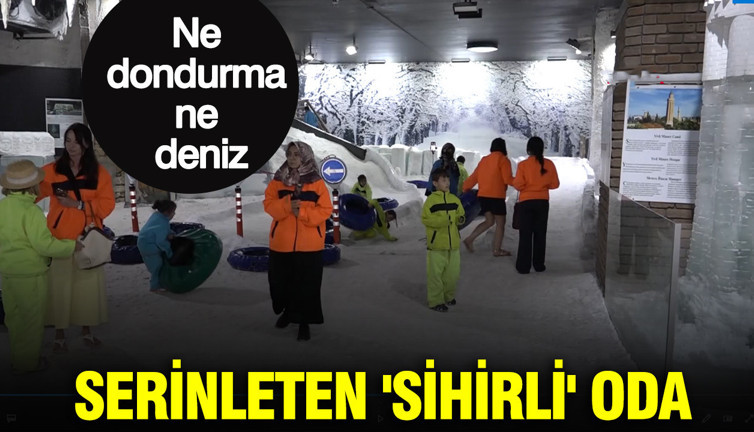 Antalya’yı serinleten 'sihirli' oda: Ne dondurma ne deniz