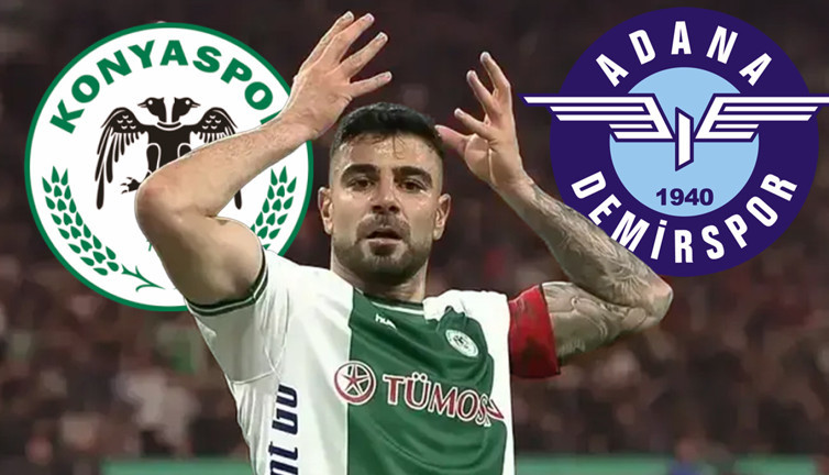 Konyaspor'un Adil Demirbağ açıklaması Adana Demirspor'un umutlarını yıktı