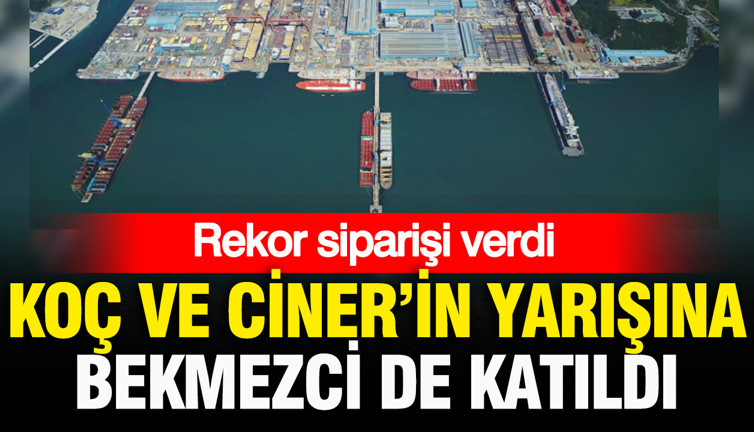 Ciner ve Koç’un yarışına Bekmezci de katıldı: 16 adet sipariş etti