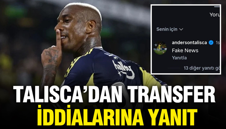 Talisca'dan transfer iddialarına tek cümlelik yanıt: İşte detaylar