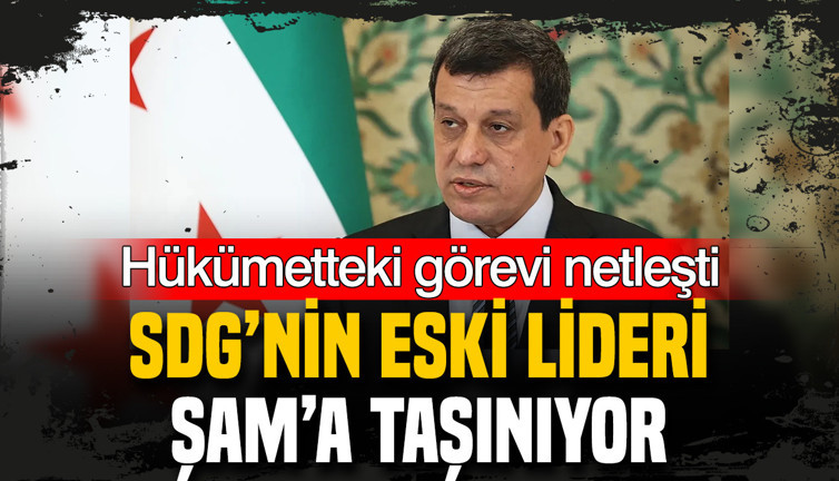 SDG’nin eski lideri Şam’a taşınıyor: Hükümetteki görevi netleşti