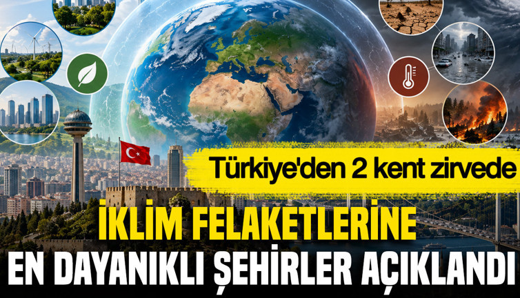 İklim felaketlerine en dayanıklı şehirler açıklandı: Türkiye'den 2 kent zirvede