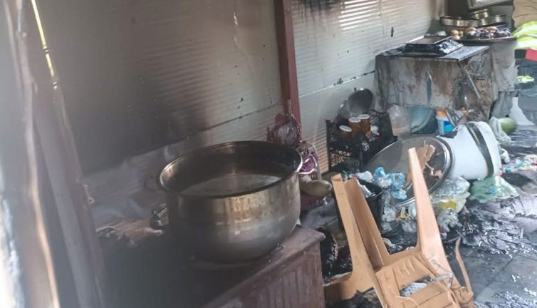 Hatay Arsuz’da ev yangını: Bir ev hasar gördü