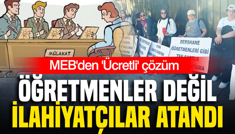 MEB'den 'Ücretli' çözüm: Öğretmenler değil, ilahiyatçılar atandı