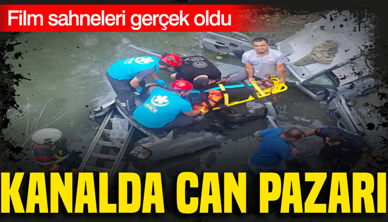 Kanaldaki can pazarı: Film sahneleri gerçek oldu