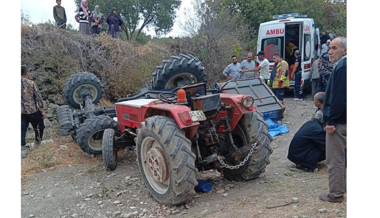 Manisa’da traktör faciası: 2 kişi hayatını kaybetti, 3 kişi yaralandı