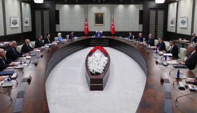 Cumhurbaşkanlığı Kabinesi Erdoğan başkanlığında toplandı