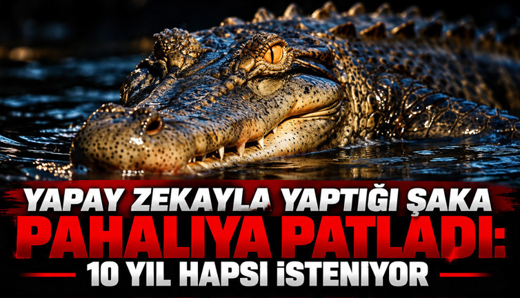 Yapay zekayla yaptığı şaka pahalıya patladı: 10 yıl hapsi isteniyor