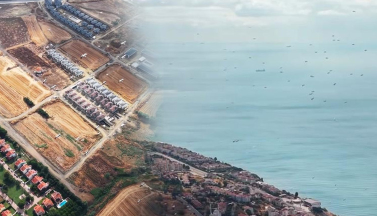 Göç yolunda eşsiz kareler: Tekirdağ üzerinde anbean görüntülendi