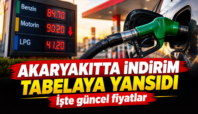 Akaryakıtta indirim tabelaya yansıdı: İşte güncel fiyatlar (6 Ekim)