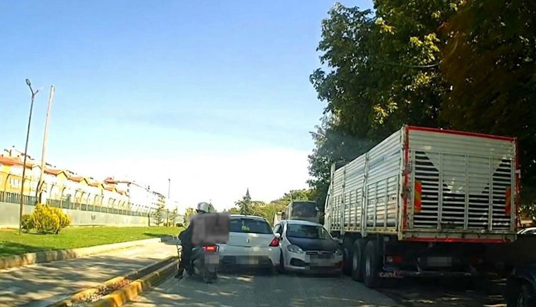 Görenler gözlerine inanamadı: Eskişehir'de facianın eşiğinden dönüldü