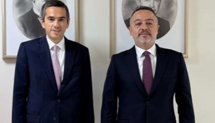 Türkiye’nin Şam Büyükelçisi Nuh Yılmaz, TİSK heyetiyle görüştü