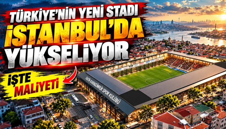 Yıllardır bekleniyordu: İstanbul'da yeni stadyum yükseliyor