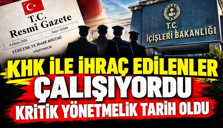 KHK ile ihraç edilenler çalışıyordu: Kritik yönetmelik tarih oldu
