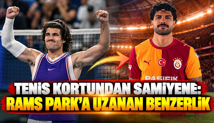 Tenis kortundan RAMS Park'a uzanan benzerlik