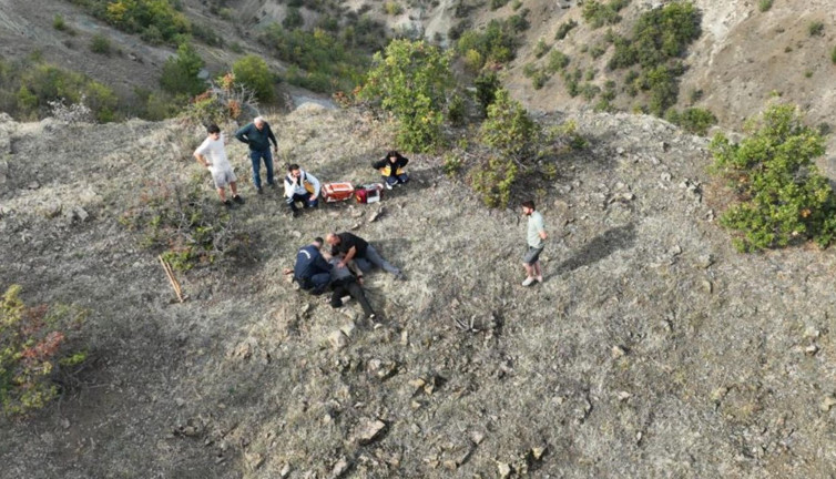 Dağda kaybolan vatandaştan sevindirici haber