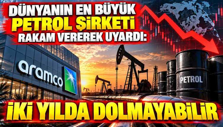 Dünyanın en büyük petrol şirketi rakam vererek uyardı: İki yılda dolmayabilir
