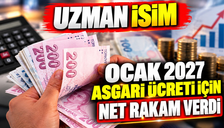 Ekonomist Mahmut Aydoğmuş Ocak 2027 asgari ücreti için rakam verdi