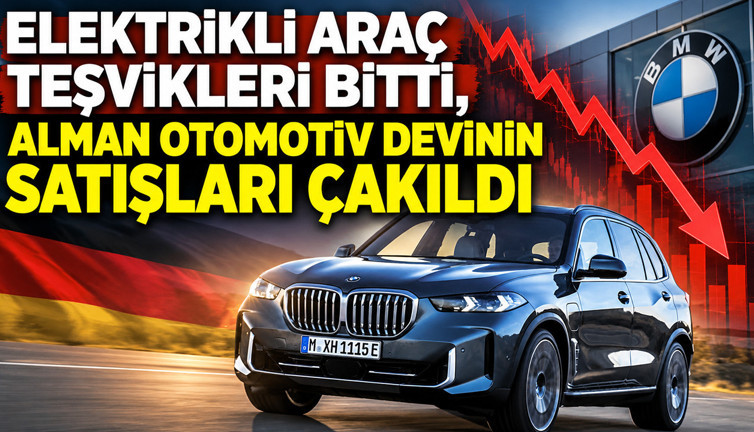 Elektrikli araç teşvikleri bitti, Alman otomotiv devinin satışları çakıldı