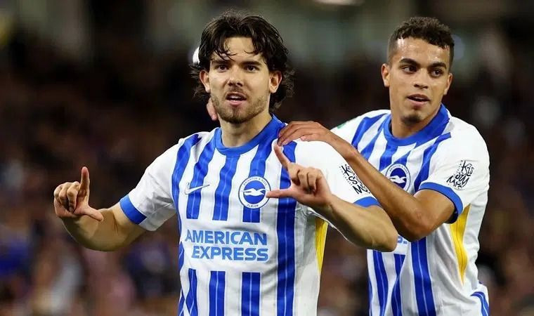 İngiltere'de gecenin yıldızı Ferdi: Milli yıldız Brighton taraftarlarını mest etti - Resim: 9