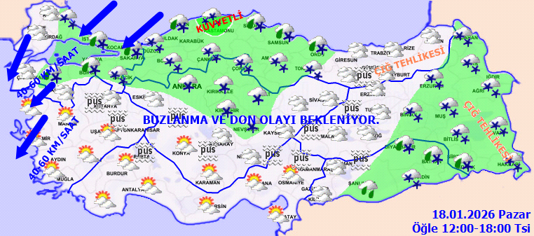 İstanbul&rsquo;da beklenen kar geldi: Meteoroloji son tahminleri a&ccedil;ıkladı - Resim : 2