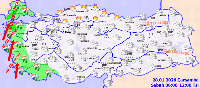 Meteoroloji’den il il çok kuvvetli sağanak yağış uyarısı: Şemsiyesiz sakın dışarı çıkmayın - Resim : 1