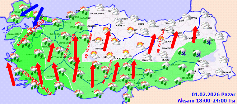 Okulların açılacağı gün nerelere kar yağacak? Meteoroloji paylaştı - Resim : 3