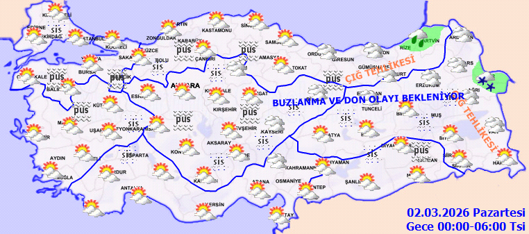 MGM uyardı: Kar yağışı, don ve çığ tehlikesi… Batıda sıcaklık artıyor - Resim : 4