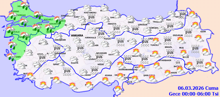 İstanbul'da bir günde iki mevsim; Meteoroloji açıkladı (5 Mart Perşembe) - Resim : 3