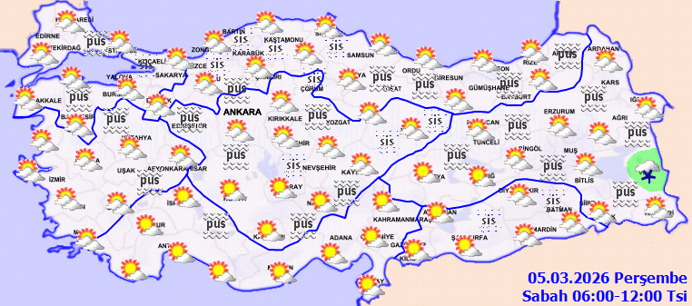 İstanbul'da bir günde iki mevsim; Meteoroloji açıkladı (5 Mart Perşembe) - Resim : 4