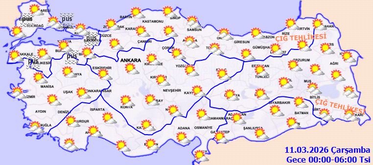 Meteoroloji’den ‘turuncu’ alarm: Güneşli havaya sakın aldanmayın - Resim : 2