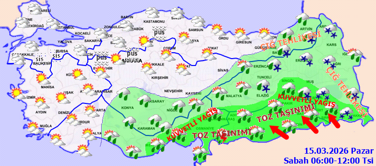 Meteoroloji’den Türkiye geneli kritik uyarı: Sağanak, kar ve fırtına kapıda - Resim: 1