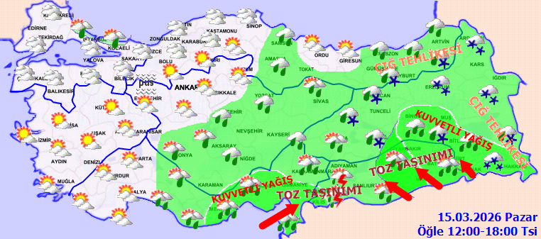 Meteoroloji’den Türkiye geneli kritik uyarı: Sağanak, kar ve fırtına kapıda - Resim: 2