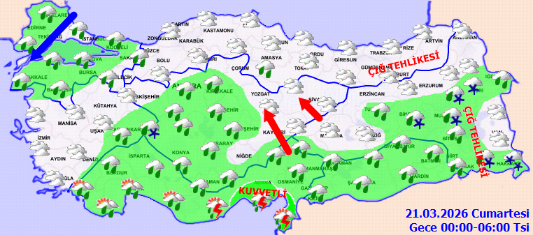 Meteoroloji’den kuvvetli yağış ve rüzgar uyarısı: Tüm bölgelerde etkili olacak - Resim : 2