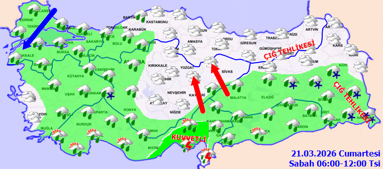 Meteoroloji’den kuvvetli yağış ve rüzgar uyarısı: Tüm bölgelerde etkili olacak - Resim : 3