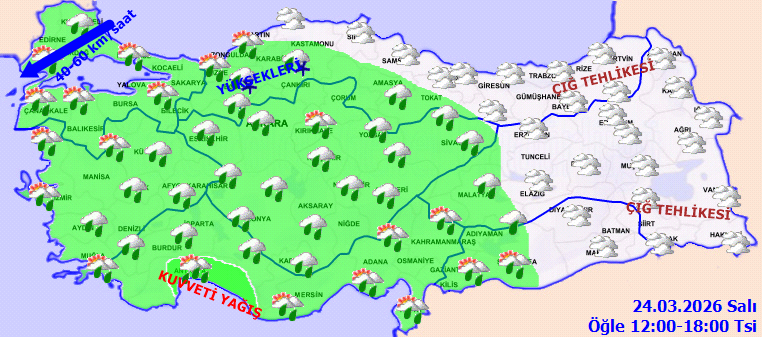 Meteoroloji saat vererek uyardı: Şakır şakır yağacak... Bu illere dikkat - Resim: 2